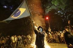 Brazil nationwide protest erupts into violence and chaos