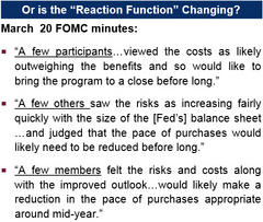 fomc decision - real fundamentals or reaction function