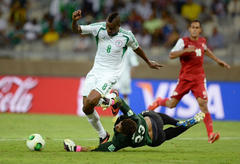 Stephen Keshi thankful as Nigeria emerge unscathed