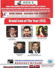 4th annual india leadership conclave and indian affairs business leadership award 2013 nominations gain momentum as india votes to chose leaders
